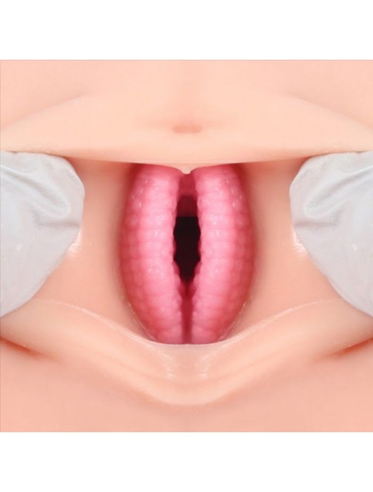 Мастурбатор Veronia с двумя упругими отверстиями для любви без вибрации - KOKOS - в Ростове-на-Дону купить с доставкой