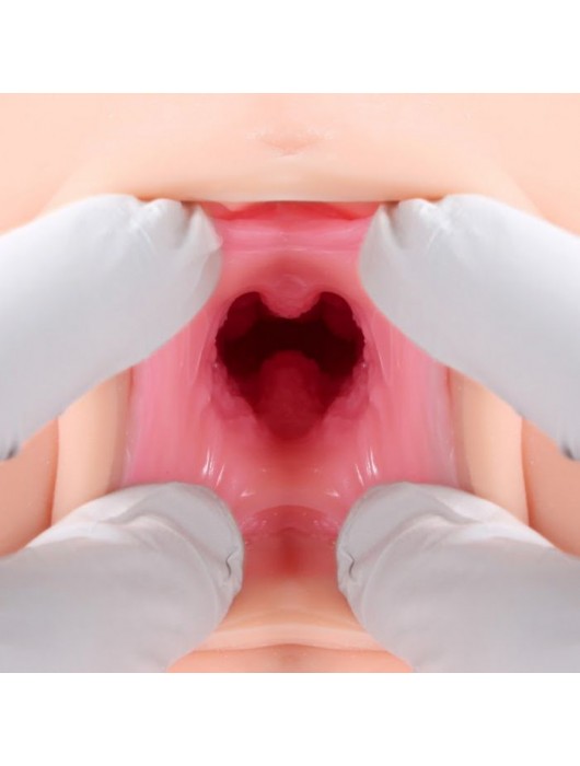 Мастурбатор Veronia с двумя упругими отверстиями для любви без вибрации - KOKOS - в Ростове-на-Дону купить с доставкой