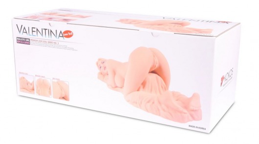 Мастурбатор Valentina в виде девушки на простыне - KOKOS - в Ростове-на-Дону купить с доставкой