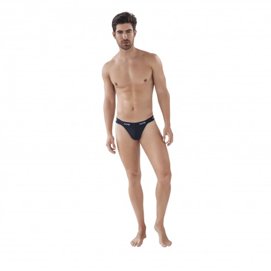 Черные мужские трусы-тонги Venture Thong - Clever Masculine Underwear купить с доставкой