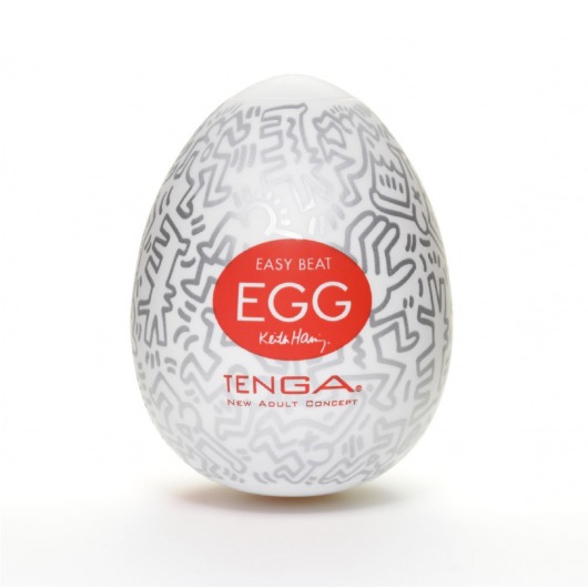 Мастурбатор-яйцо Keith Haring EGG PARTY - Tenga - в Ростове-на-Дону купить с доставкой