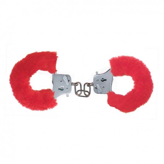 Красные игровые наручники - Toy Joy - купить с доставкой в Ростове-на-Дону