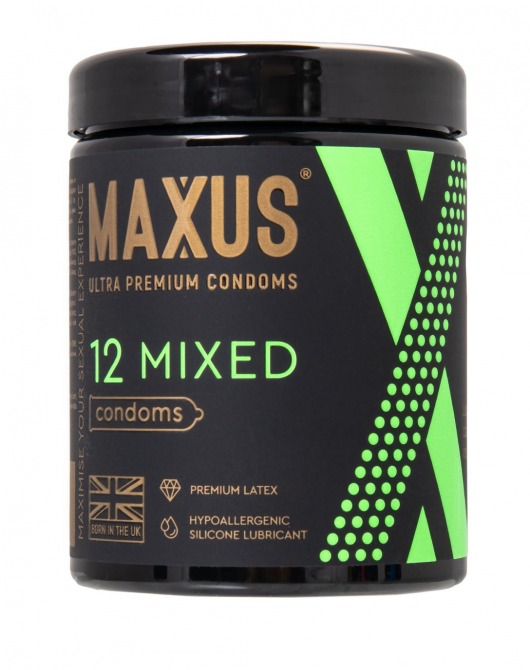 Презервативы MAXUS Mixed - 12 шт. - Maxus - купить с доставкой в Ростове-на-Дону