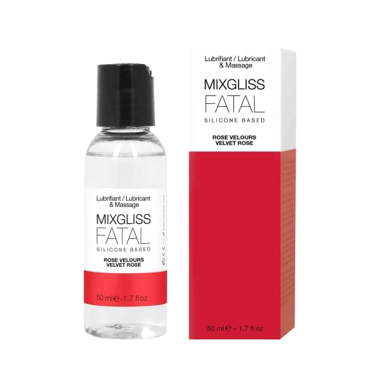 Силиконовый флюид с ароматом розы Mixgliss Fatal Velvet Rose - 50 мл. - Mixgliss - купить с доставкой в Ростове-на-Дону