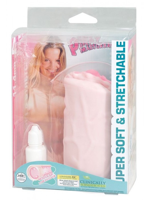 Нежно-розовый мастурбатор-вагина PINKYS MASTURBATOR LOVECLONE RX - NMC - в Ростове-на-Дону купить с доставкой