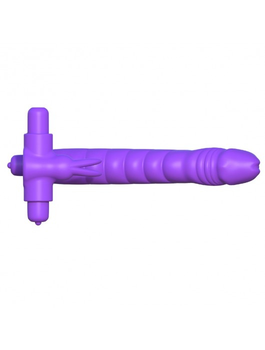 Эрекционное кольцо для двойного проникновения Silicone Double Penetrator Rabbit - Pipedream - в Ростове-на-Дону купить с доставкой