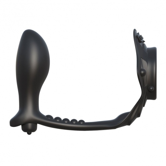 Вибрирующее эрекционное кольцо с анальным стимулятором Rock Hard Ass-Gasm - Pipedream - в Ростове-на-Дону купить с доставкой