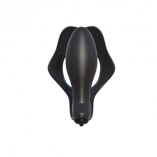 Вибрирующее эрекционное кольцо с анальным стимулятором Rock Hard Ass-Gasm - Pipedream - в Ростове-на-Дону купить с доставкой