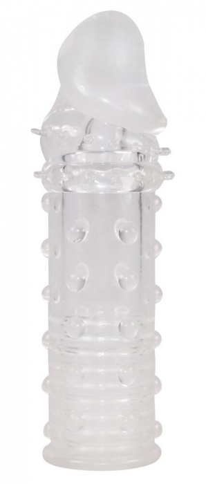 Прозрачная насадка на пенис Fun Extension - 16 см. - Orion - в Ростове-на-Дону купить с доставкой