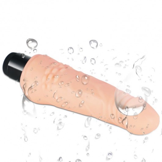 Реалистичный вибромассажёр с шипами для клиторального массажа - 19 см. - Lovetoy