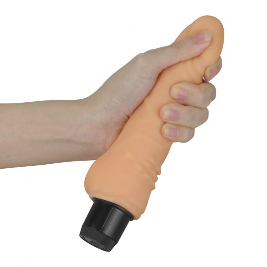 Реалистичный вибромассажёр с шипами для клиторального массажа - 19 см. - Lovetoy