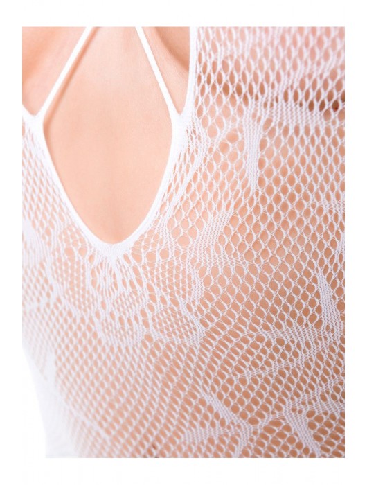 Откровенный комбинезон с цветочным узором и открытыми бёдрами - Passion купить с доставкой