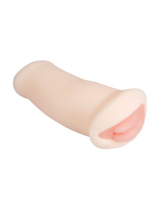 Вибрирующий мастурбатор-вагина с нежными губками Lily - 18 см. - Baile - в Ростове-на-Дону купить с доставкой