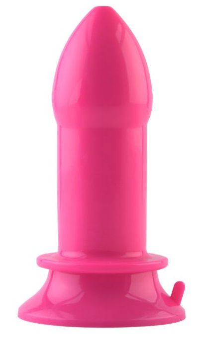 Розовая анальная втулка большого размера POPO Pleasure - 14,0 см. - POPO Pleasure