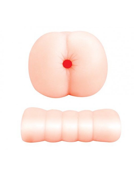 Телесный мастурбатор-анус REALSTUFF ASS TO-GO - Dream Toys - в Ростове-на-Дону купить с доставкой