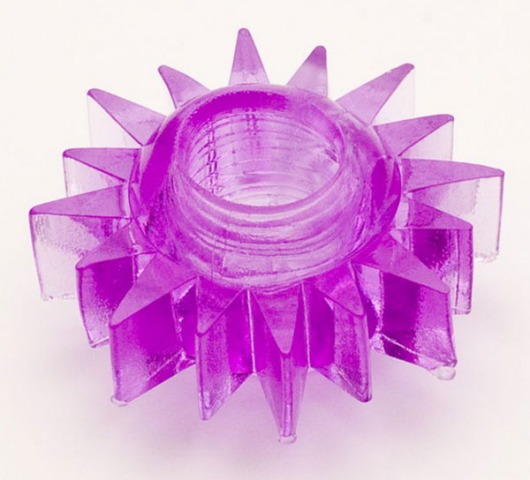 Фиолетовое эрекционное кольцо - Toyfa Basic - в Ростове-на-Дону купить с доставкой