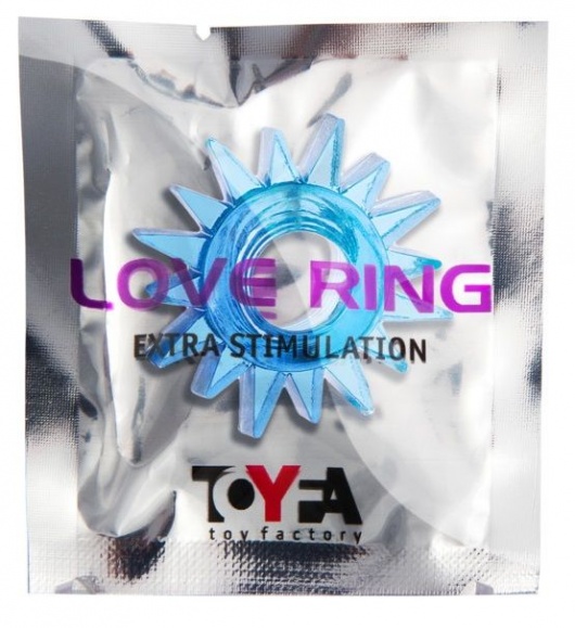 Голубая гелевая насадка-солнце - Toyfa Basic - в Ростове-на-Дону купить с доставкой