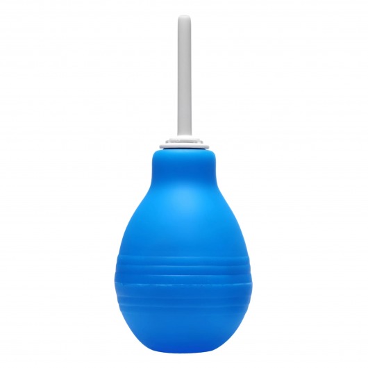 Анальный душ Enema Bulb Blue - XR Brands - купить с доставкой в Ростове-на-Дону