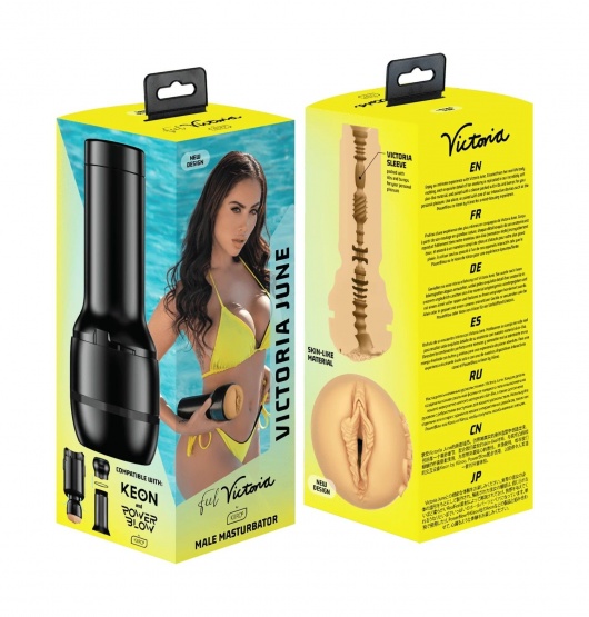 Мастурбатор-вагина FeelVictoria Stroker - Kiiroo - в Ростове-на-Дону купить с доставкой