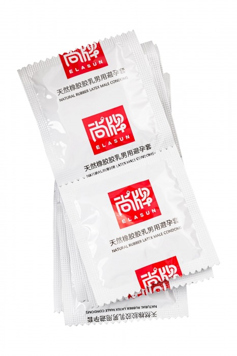 Презервативы с точками и ребрами Elasun Ribbed and Dotted - 10 шт. - Elasun - купить с доставкой в Ростове-на-Дону