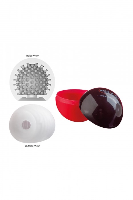 Белый мастурбатор-шар Lucky Ball Type 2 - MALESATION - в Ростове-на-Дону купить с доставкой