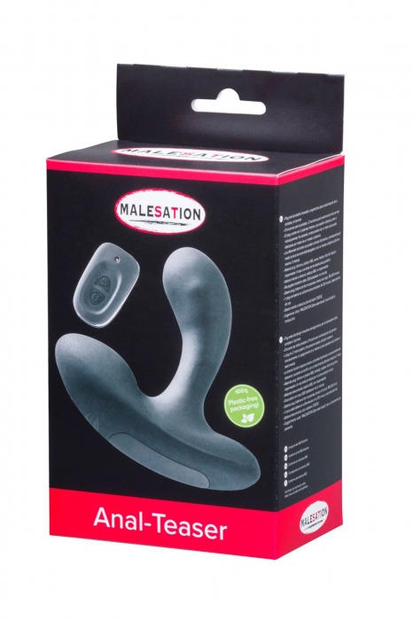 Черный стимулятор простаты Anal-Teaser - MALESATION - в Ростове-на-Дону купить с доставкой