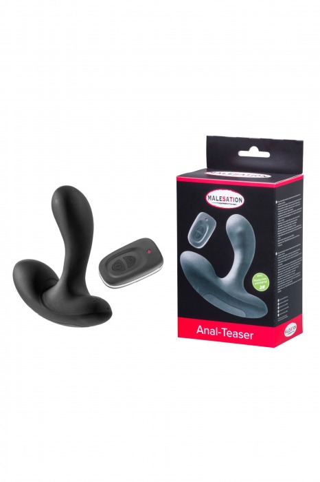 Черный стимулятор простаты Anal-Teaser - MALESATION - в Ростове-на-Дону купить с доставкой
