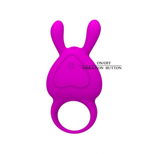 Фиолетовое перезаряжаемое эрекционное кольцо с вибрацией - Baile - в Ростове-на-Дону купить с доставкой