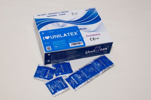Классические презервативы Unilatex Natural Plain - 144 шт. - Unilatex - купить с доставкой в Ростове-на-Дону