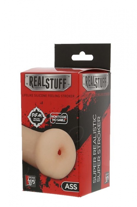 Мастурбатор-анус REALSTUFF 4.5INCH MASTURBATOR ASS - Dream Toys - в Ростове-на-Дону купить с доставкой