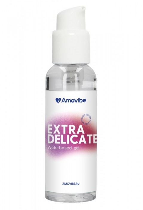 Гель на водной основе Amovibe Extra Delicate - 100 мл. - Amovibe - купить с доставкой в Ростове-на-Дону