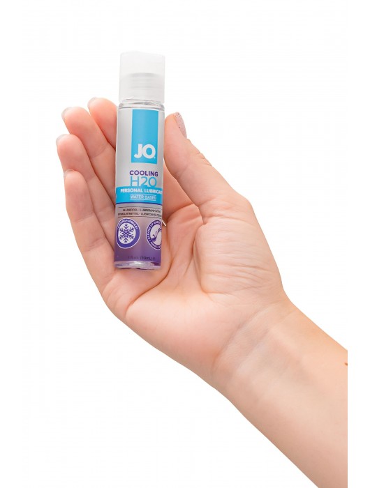 Охлаждающий лубрикант на водной основе JO H2O COOLING - 30 мл. - System JO - купить с доставкой в Ростове-на-Дону