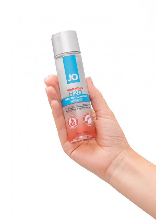 Возбуждающий лубрикант на водной основе JO Personal Lubricant H2O Warming - 120 мл. - System JO - купить с доставкой в Ростове-на-Дону
