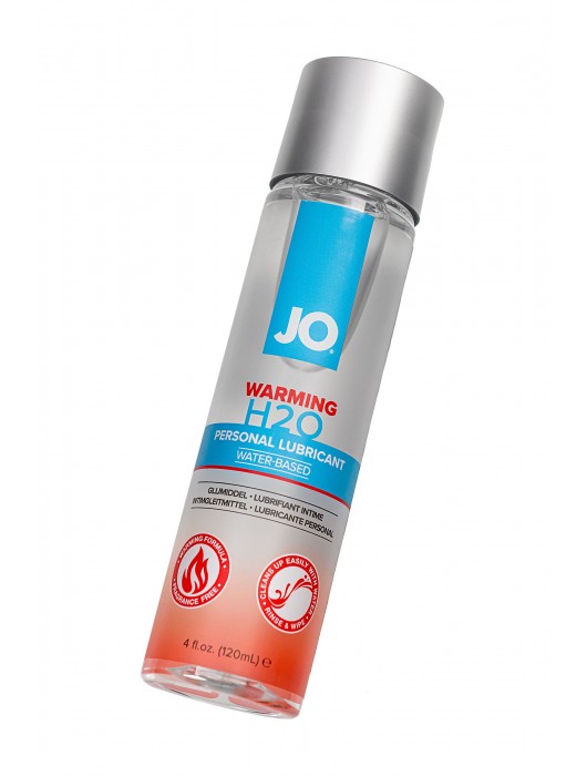 Возбуждающий лубрикант на водной основе JO Personal Lubricant H2O Warming - 120 мл. - System JO - купить с доставкой в Ростове-на-Дону