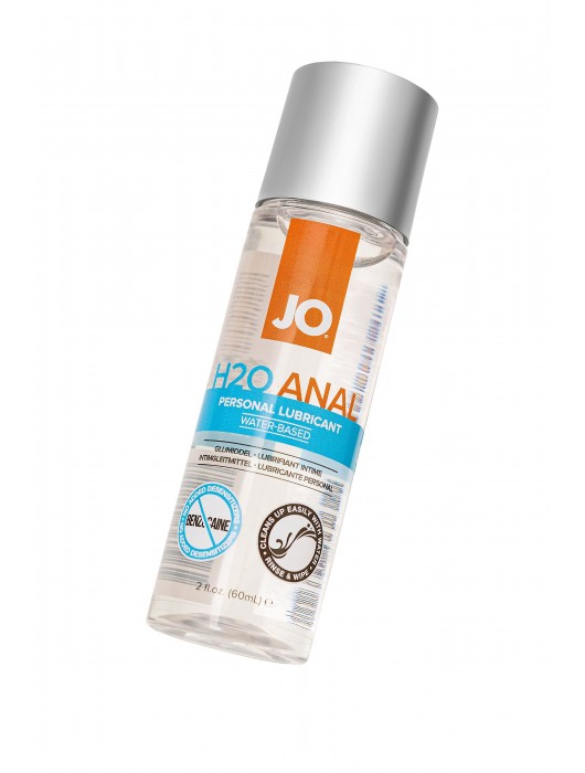 Анальный лубрикант на водной основе JO Anal H2O - 60 мл. - System JO - купить с доставкой в Ростове-на-Дону