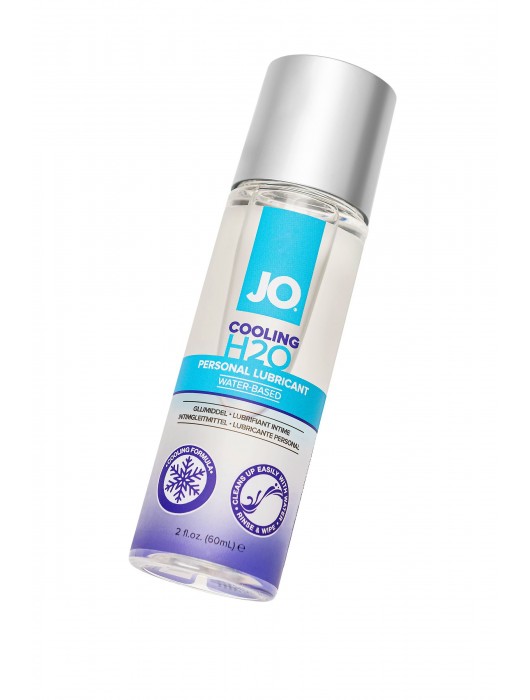 Охлаждающий лубрикант на водной основе JO Personal Lubricant H2O COOLING - 60 мл. - System JO - купить с доставкой в Ростове-на-Дону