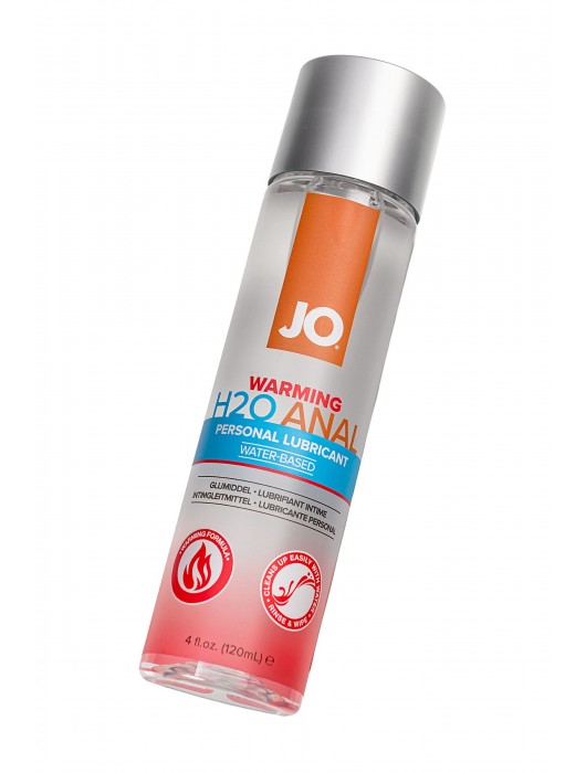 Анальный согревающий лубрикант на водной основе JO Anal H2O Warming - 120 мл. - System JO - купить с доставкой в Ростове-на-Дону