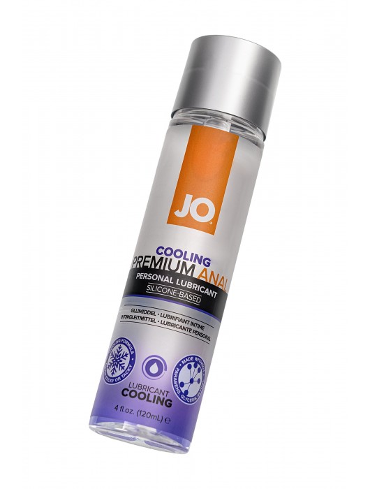 Анальный охлаждающий лубрикант на силиконовой основе JO Anal Premium COOLING - 120 мл. - System JO - купить с доставкой в Ростове-на-Дону