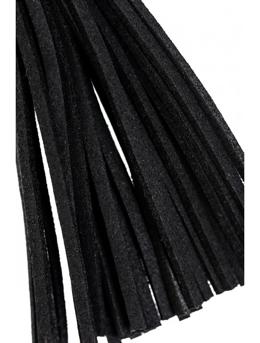 Зажимы на соски «Прищепки» с черными кисточками из замши - Pecado - купить с доставкой в Ростове-на-Дону