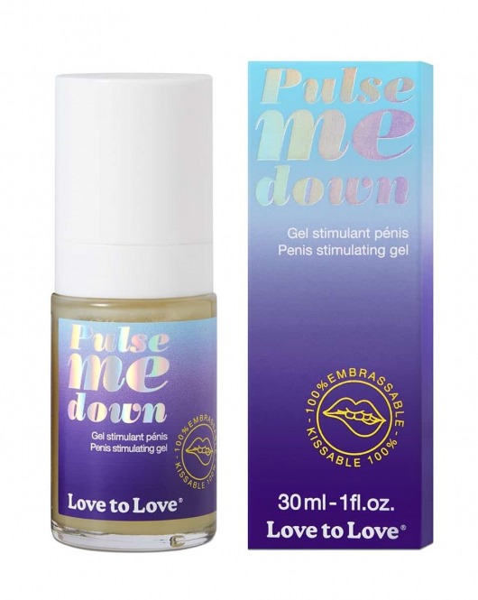 Стимулирующий гель для пениса Pulse Me Down - 30 мл. - Love to Love - купить с доставкой в Ростове-на-Дону