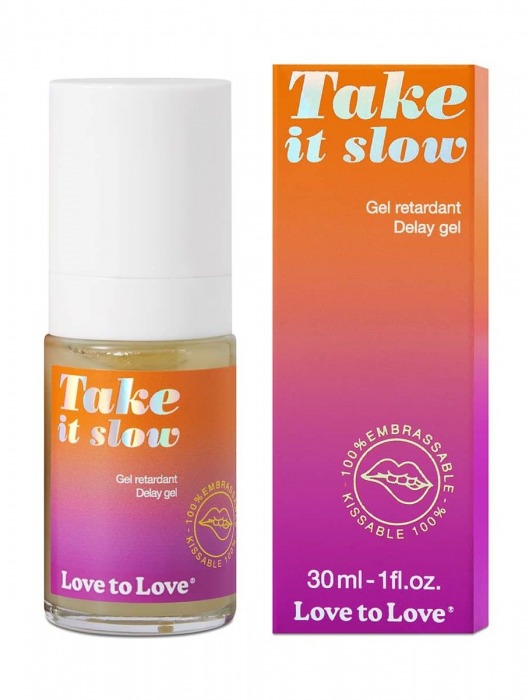 Пролонгирующий гель для мужчин Take It Slow - 30 мл. - Love to Love - купить с доставкой в Ростове-на-Дону
