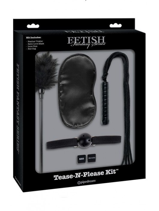 Набор для интимных удовольствий Tease-N-Please Kit - Pipedream - купить с доставкой в Ростове-на-Дону
