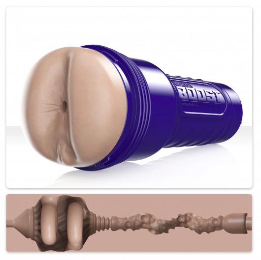 Телесный мастурбатор-анус Fleshlight Boost Blast Female - Fleshlight - в Ростове-на-Дону купить с доставкой