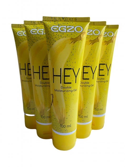 Набор из 5 анальных лубрикантов на водной основе Egzo Hey (по 100 мл.) - EGZO - купить с доставкой в Ростове-на-Дону