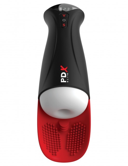 Мастурбатор в колбе с вибрацией Fuck-O-Matic Pro XL - Pipedream - в Ростове-на-Дону купить с доставкой