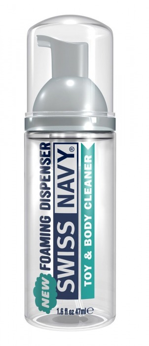 Очищающая пенка для игрушек и тела Toy   Body Cleaner Foamer - 47 мл. - Swiss navy - купить с доставкой в Ростове-на-Дону