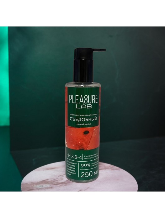 Лубрикант на водной основе Pleasure Lab с ароматом арбуза - 250 мл. - Pleasure Lab - купить с доставкой в Ростове-на-Дону