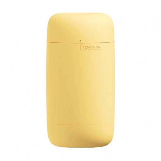 Желтый мастурбатор Tenga Puffy - Tenga - в Ростове-на-Дону купить с доставкой