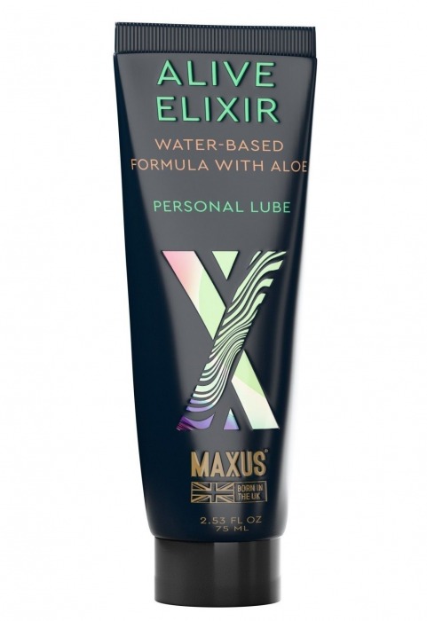 Интимный гель на водной основе MAXUS Alive Elixir - 75 мл. - Maxus - купить с доставкой в Ростове-на-Дону