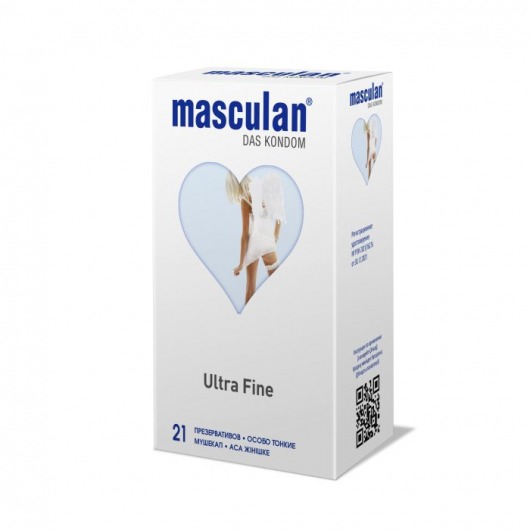 Особо тонкие презервативы Masculan Ultra Fine - 21 шт. - Masculan - купить с доставкой в Ростове-на-Дону